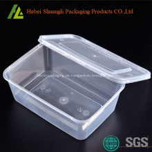 kleine klare Kunststoff Einweg-Lebensmittel-Behälter mit Deckel